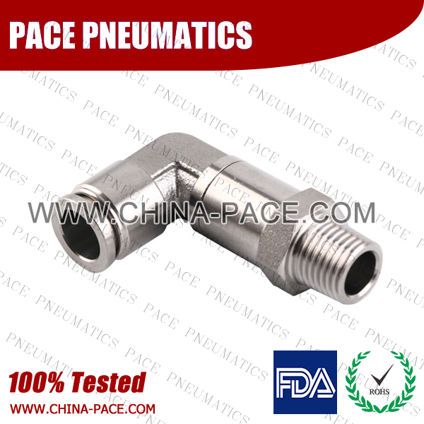Extend Male Elbow Stainless Steel Push To Connect Fittings